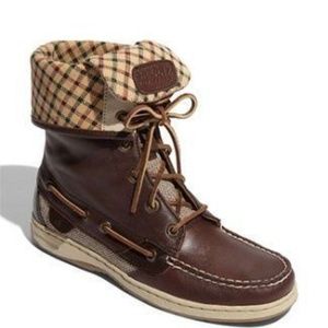 SPERRY TOP-SIDER LADYFISH LEATHER LACEUP 7M